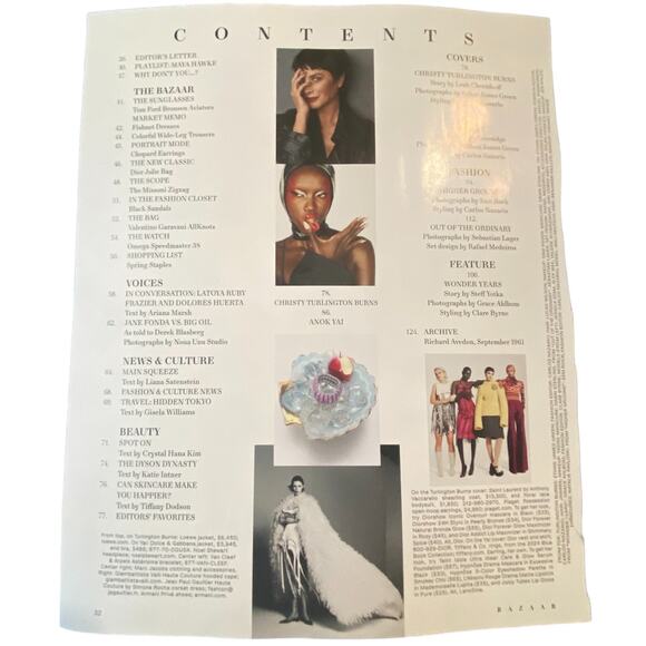 De Beers Print Ad Campaign Spring 2024 8x10 Ready to Frame Original Magazine - Picture 4 of 5